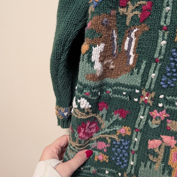 Signature by Northern Isles Hand Knit Sweater | Small | 3/4 Sleeve - Picture 8 of 13